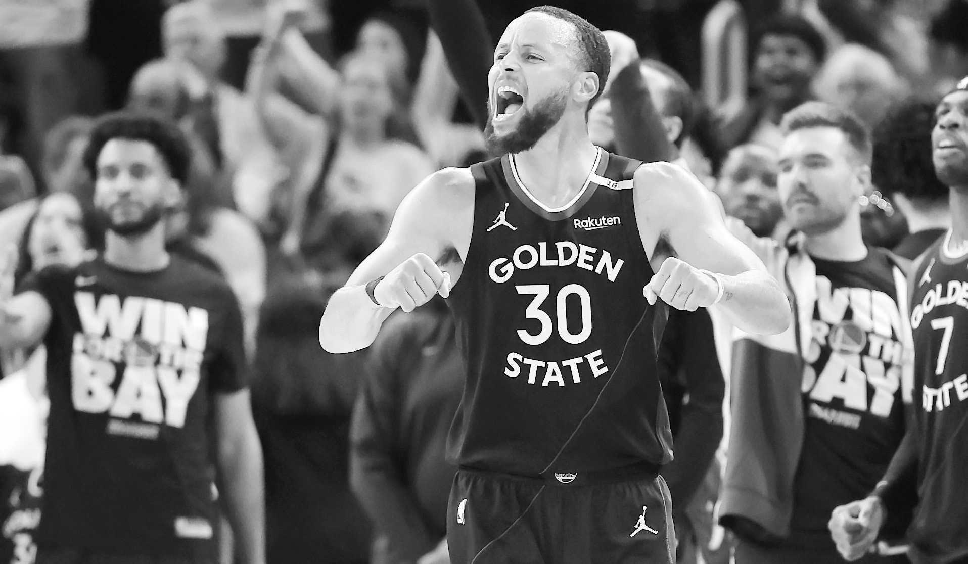 Stephen Curry and Buddy Hield Lead Warriors Past Rockets 103-89 in Game 7