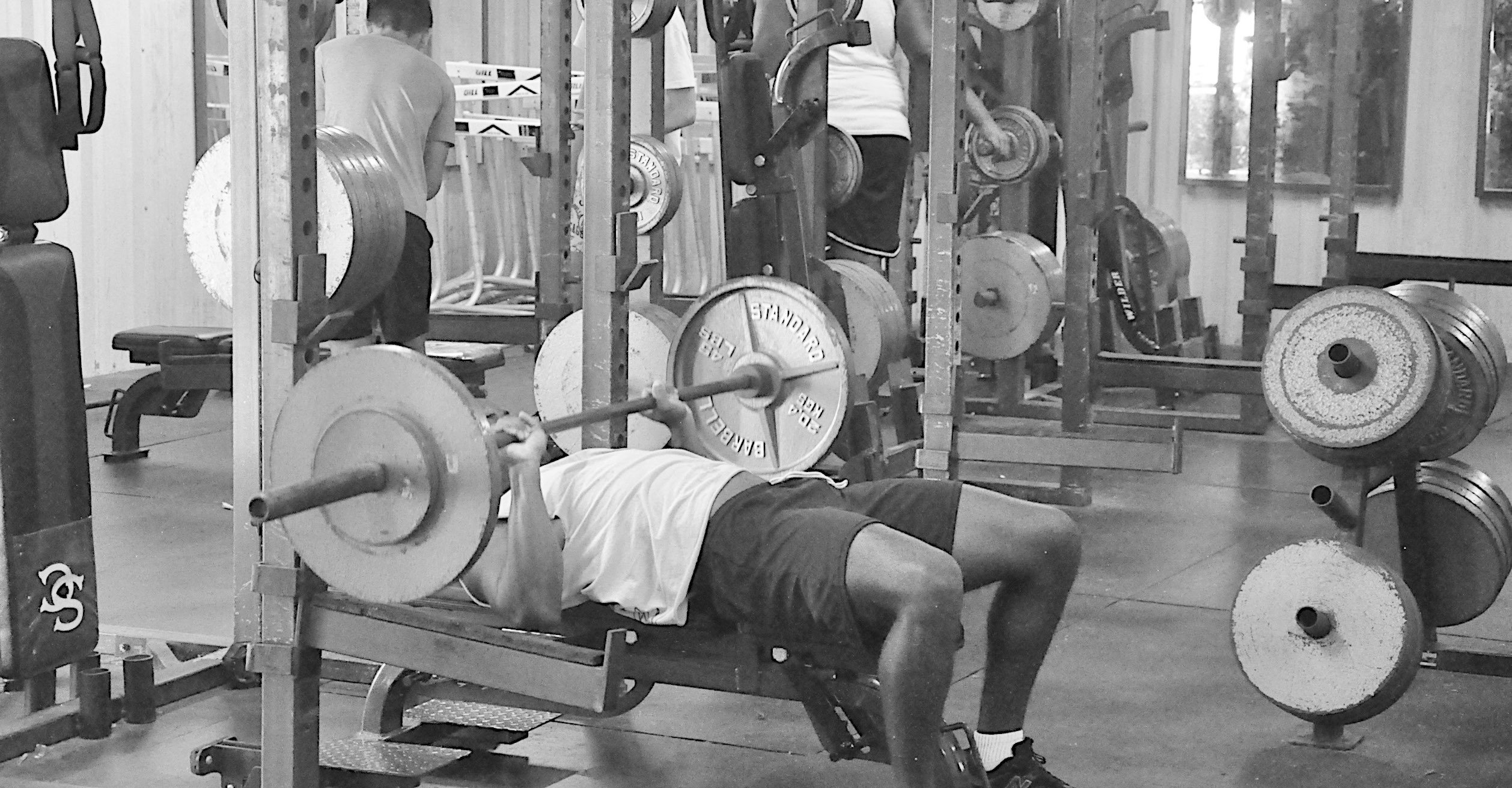 Seminole Chieftain athletes workout during their Summer Pride conditioning Monday morning. Staff Photo by Bill Anderson