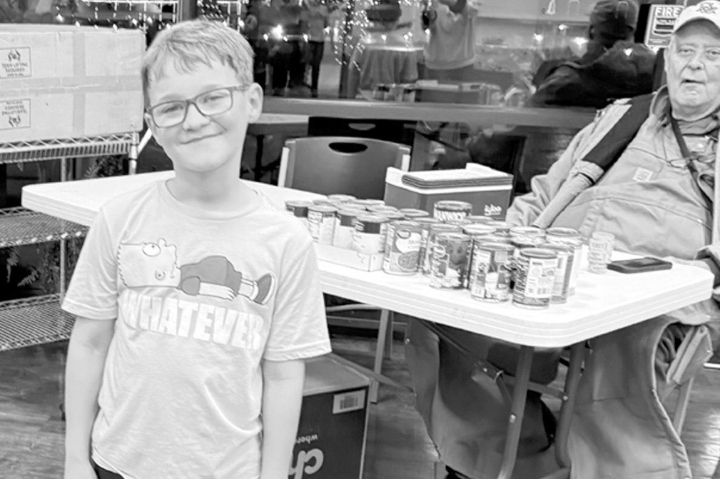 Jax Quinality was the proud winner of a new minibike Monday night at Snowman Wonderland in Seminole. Monday’s activity night, which included an art contest and a free-throw competition, was sponsored by local insurance and real estate companies. —Cour