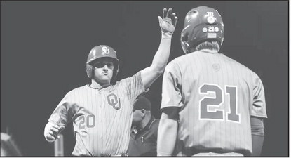 Gambill’s Career Night Leads Oklahoma Sooners to Run-Rule Win at Missouri