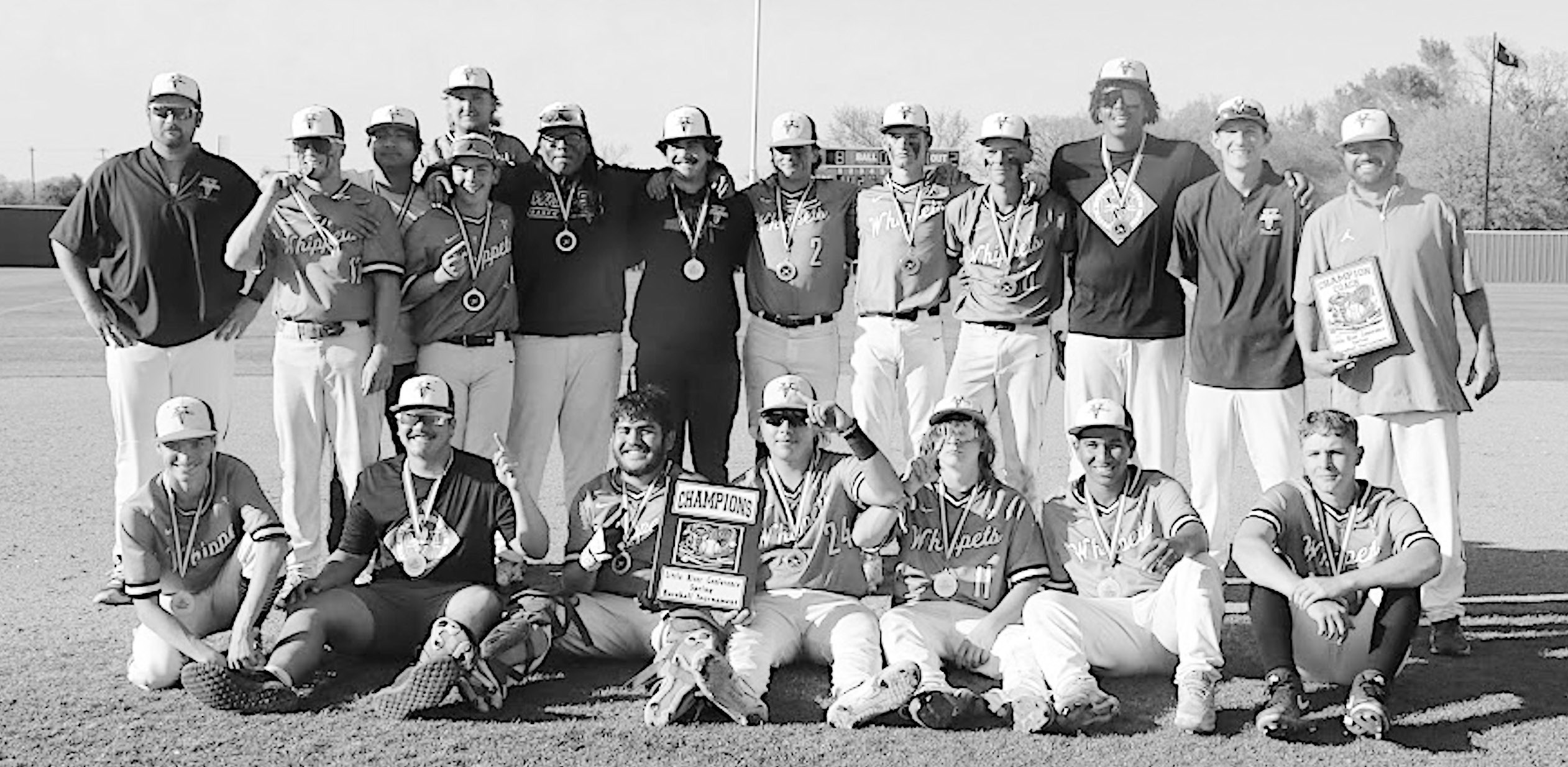 The Varnum Whippets are the 2025 Little River Conference Baseball Champions Courtesy Photo by Jeanne Gosa