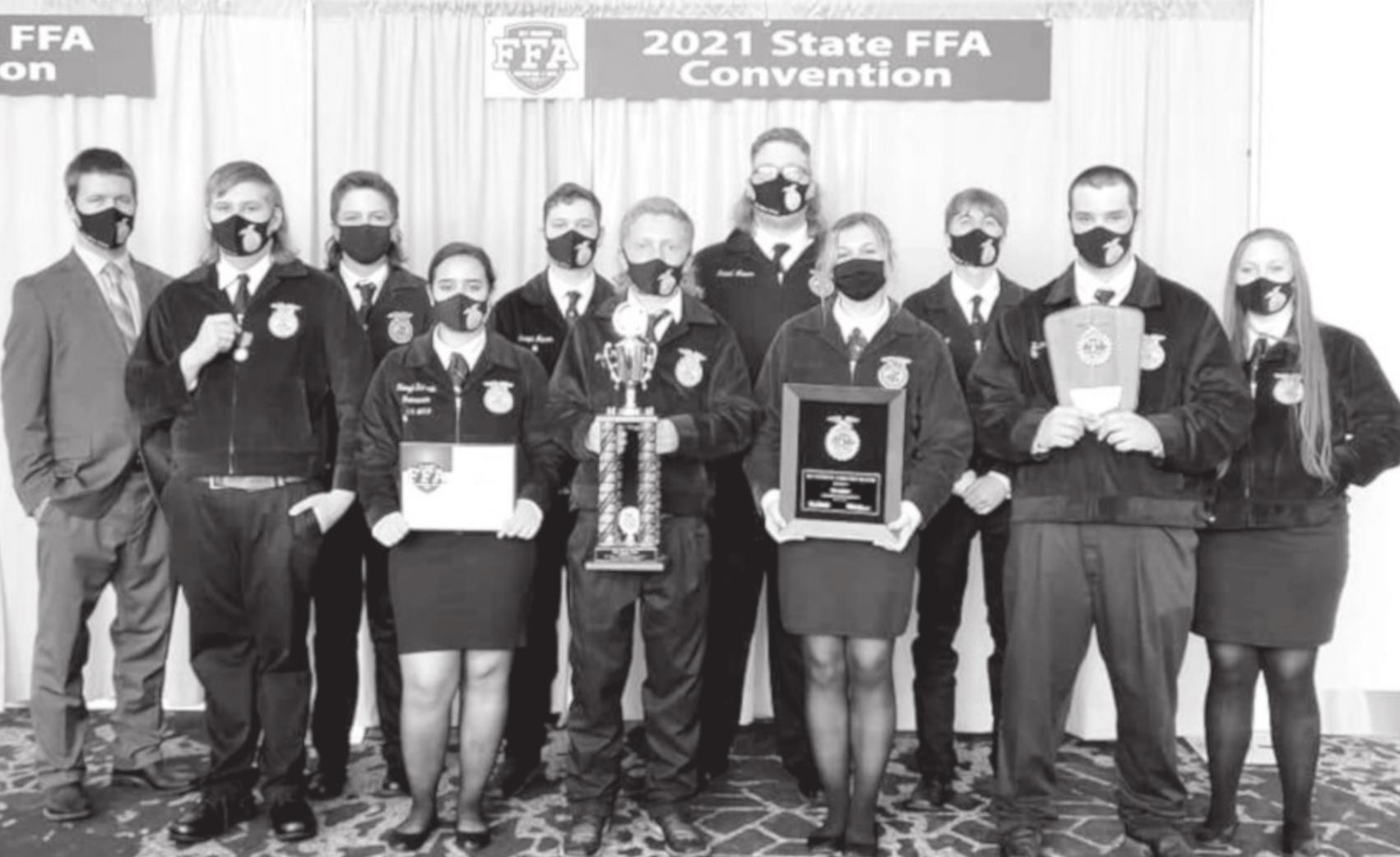 Strother FFA members
