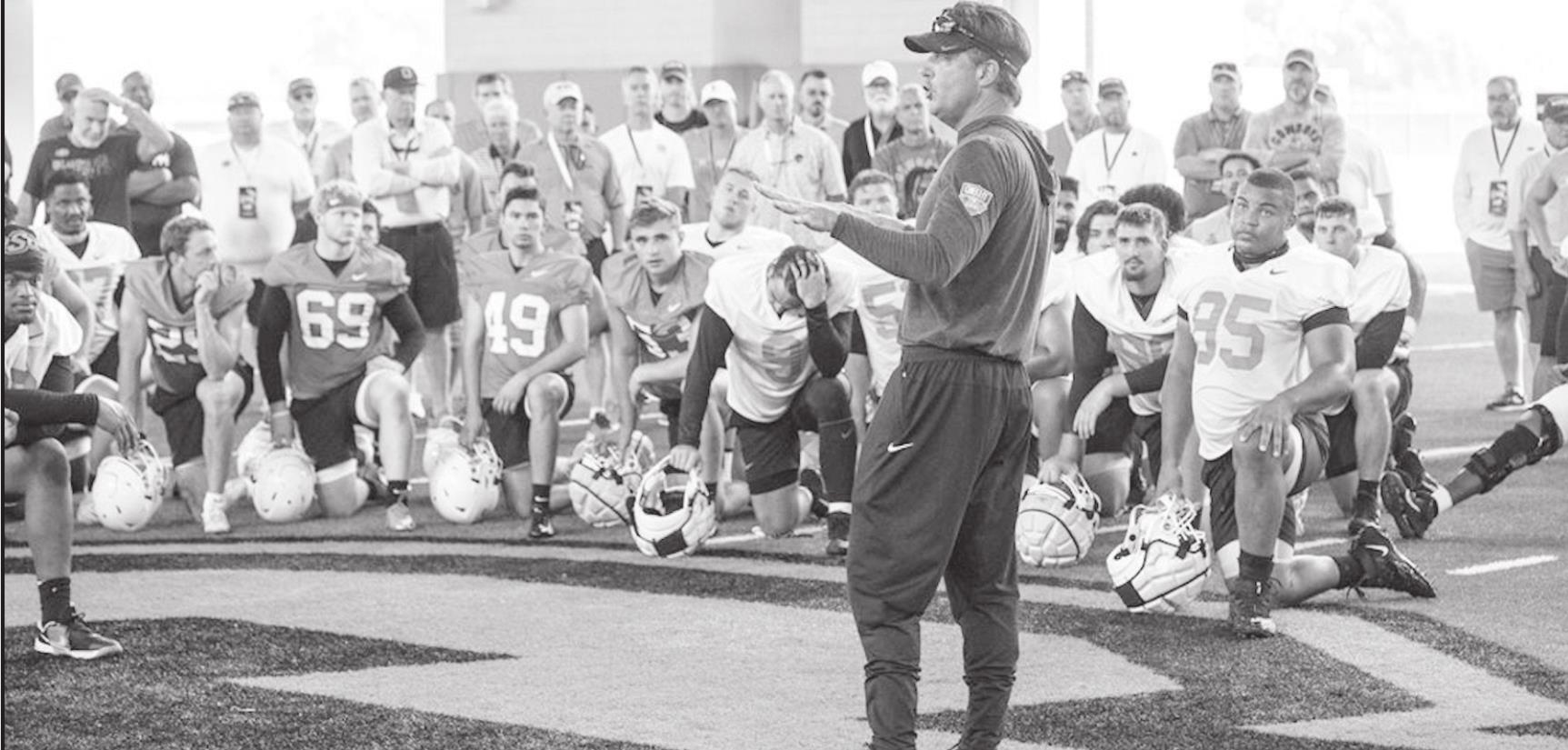 Oklahoma State Opens Fall Football Practice