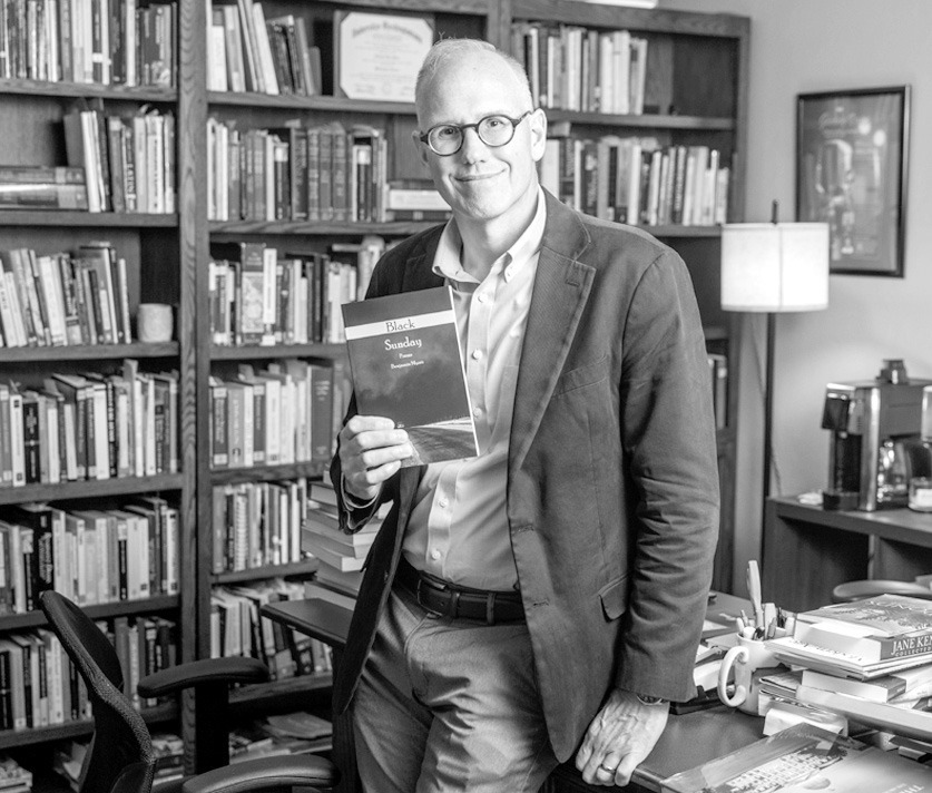 Dr. Benjamin Myers’s 2019 sonnet cycle “Black Sunday” has been named one of the “Five Best: Stories of the Dust Bowl” by The Wall Street Journal, earning recognition alongside John Steinbeck’s “The Grapes of Wrath.” (Photo provided)