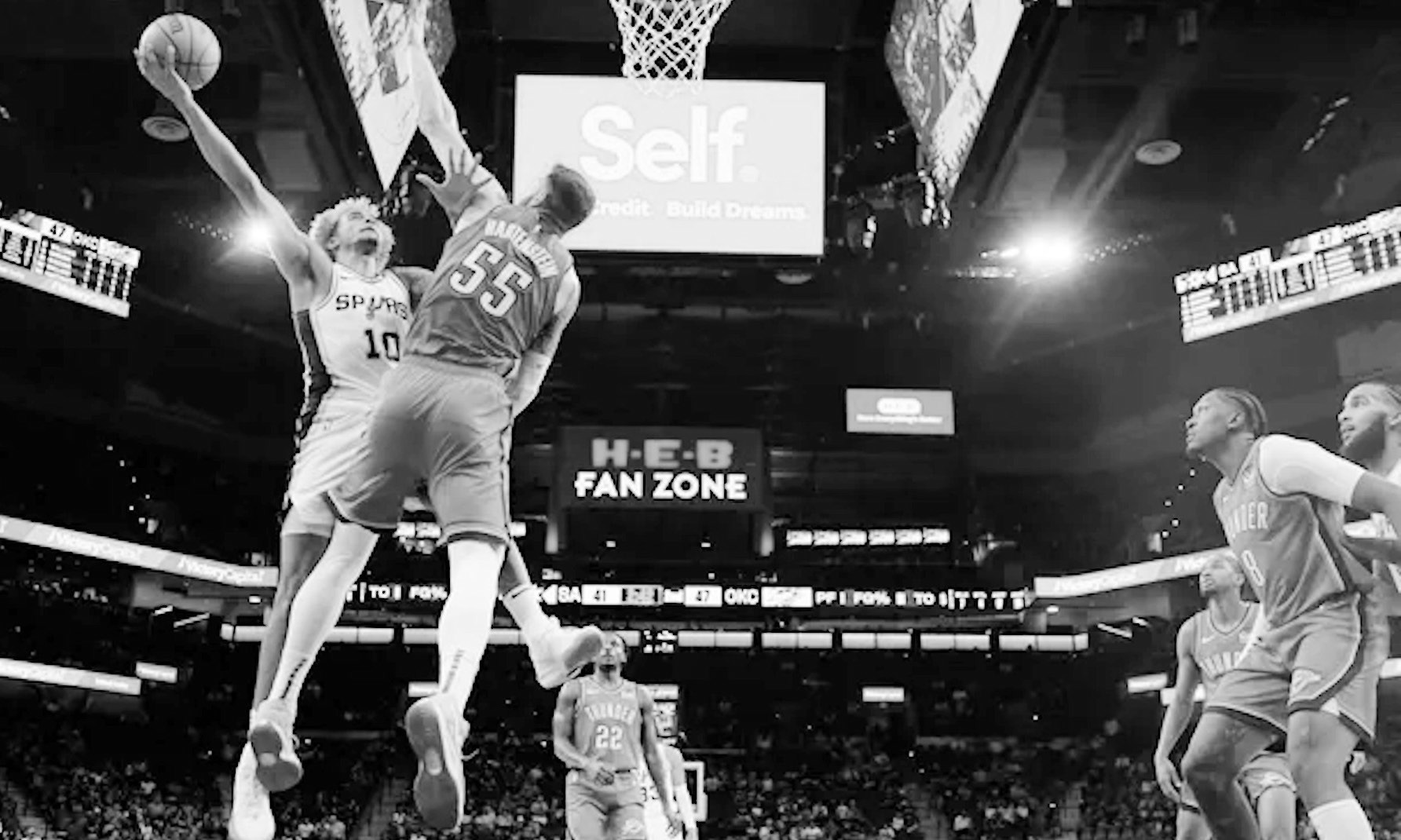 OKC Thunder Win Preseason Over Spurs 112-107