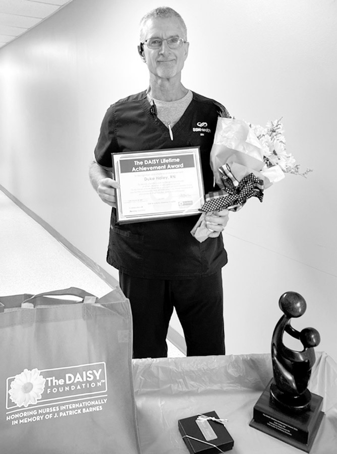 Local Man Earns DAISY Lifetime Achievement Award