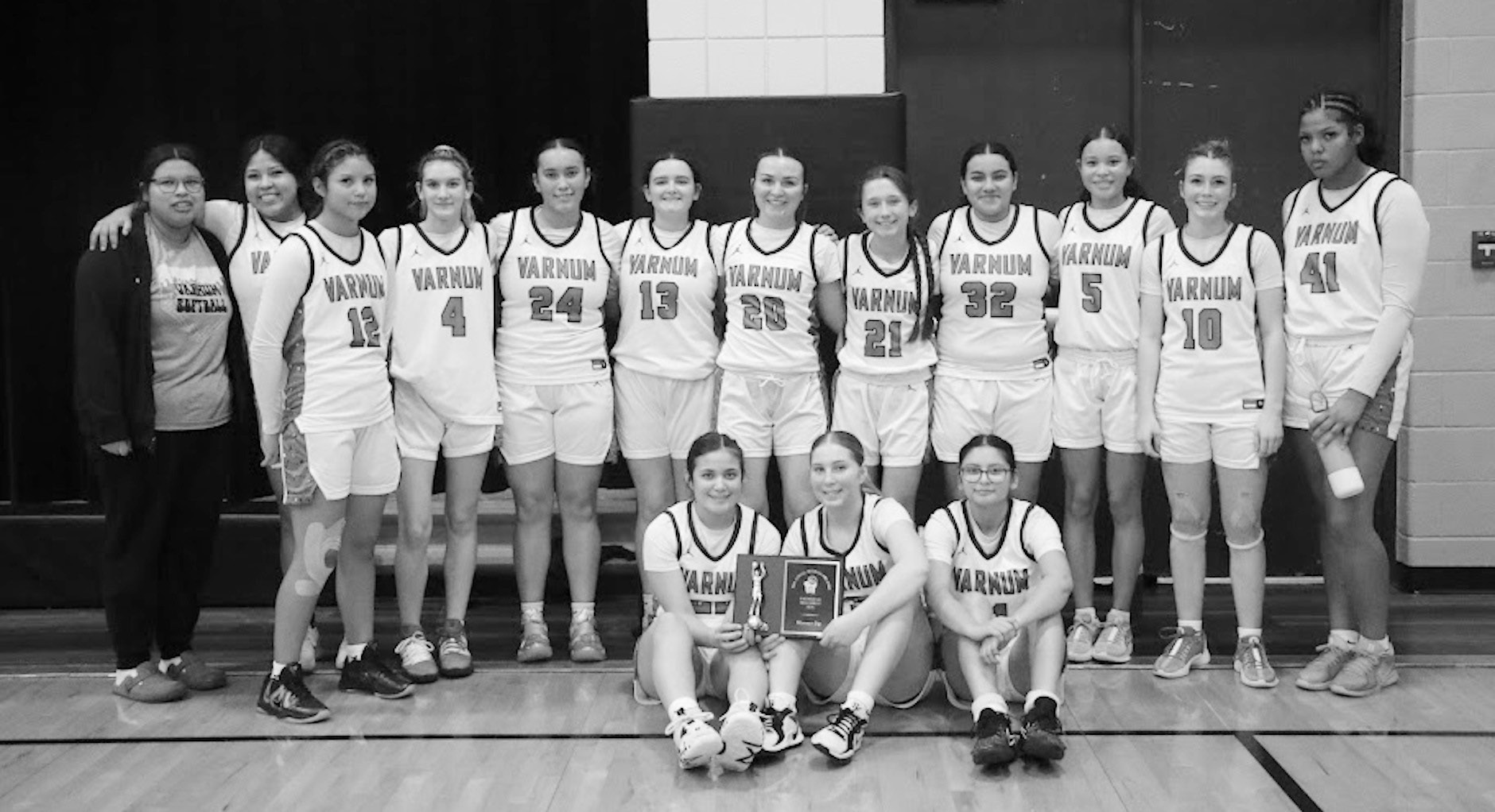 The Varnum Lady Whippets won the Runner Up Championship at the Mulhall-Orlando Basketball Tournament this past weekend..