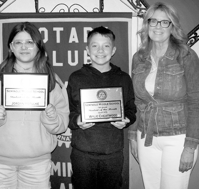 Civic Clubs Honor Seminole Middle School Students