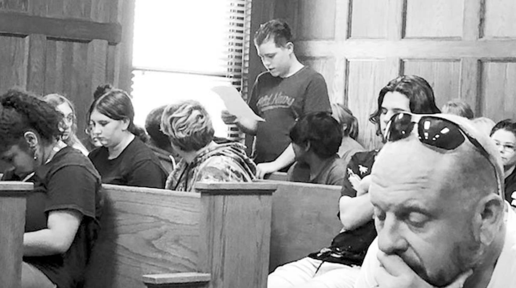 Local Students Learn About Civic Duty in Mock Trial