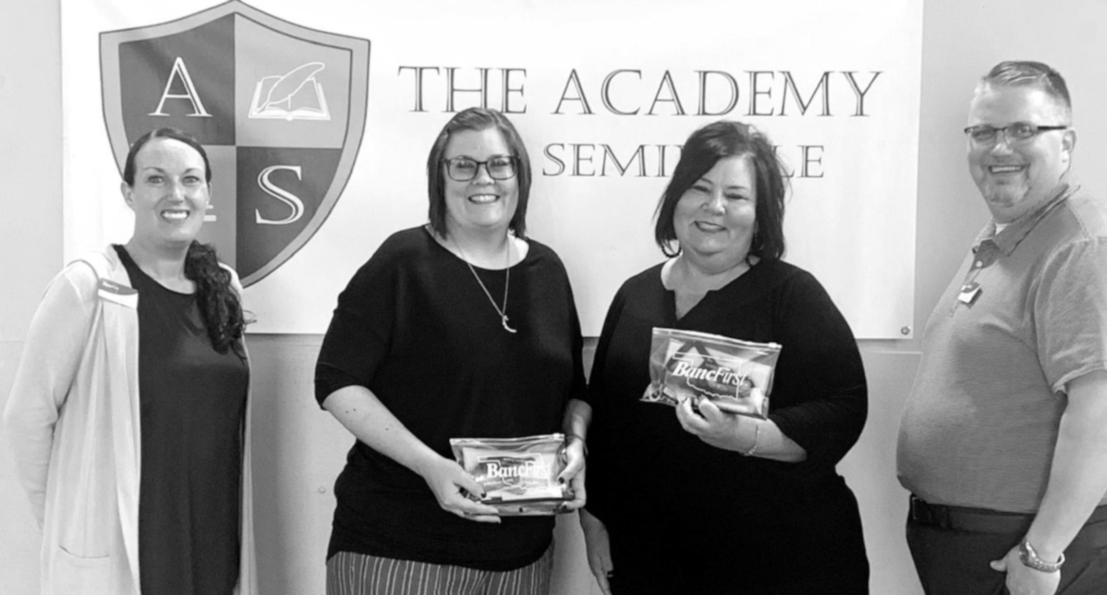 BancFirst Gives Back to the teachers and staff