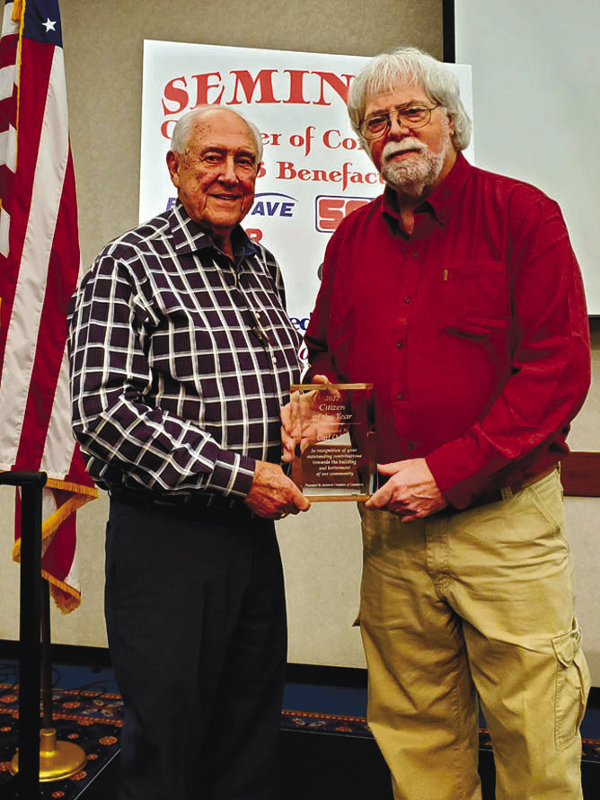 Odom Named Chamber’s Citizen of The Year