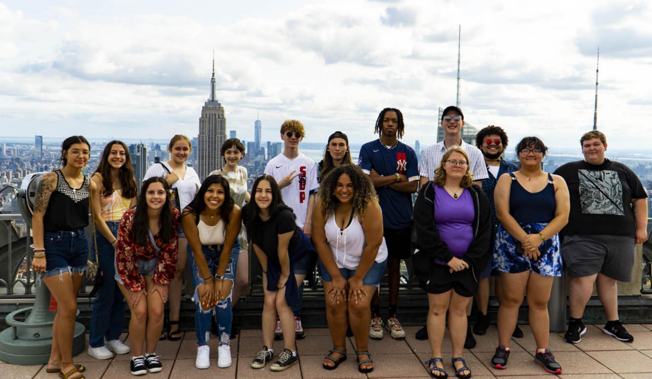 Seminole State Upward Bound Students Visit Big Apple