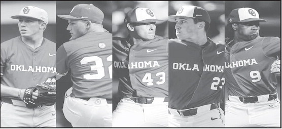 Five Sooners Selected on Day Two of MLB Draft