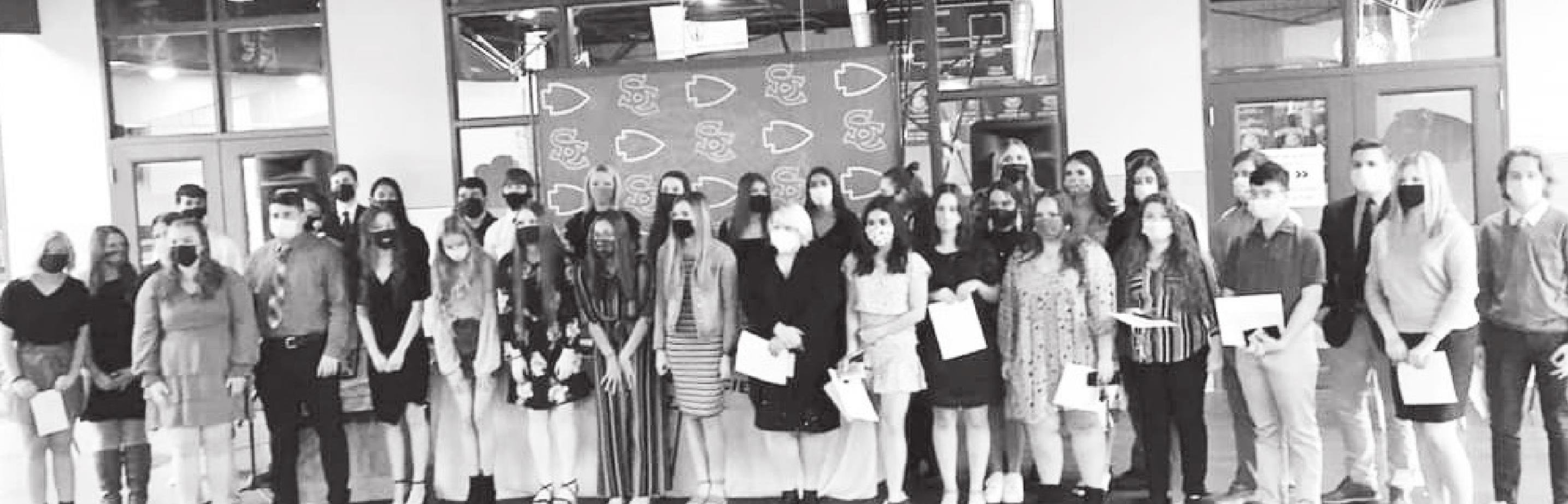 Students Celebrate Induction Into National Honor Society