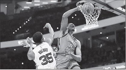 OKC Thunder Over Power Grizzlies 119-103