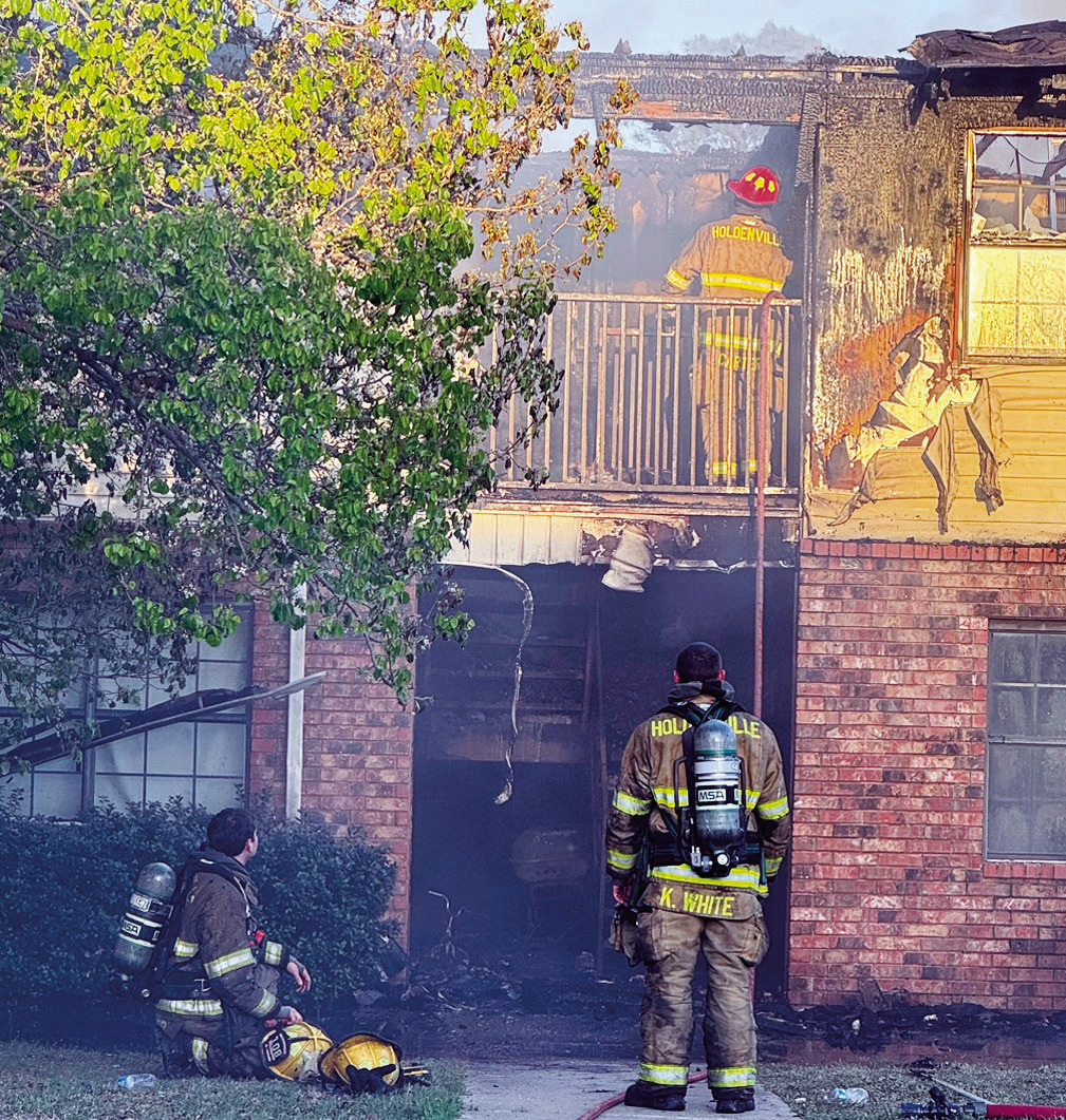 Fire Guts Apartment Complex In Wewoka, Several Displaced