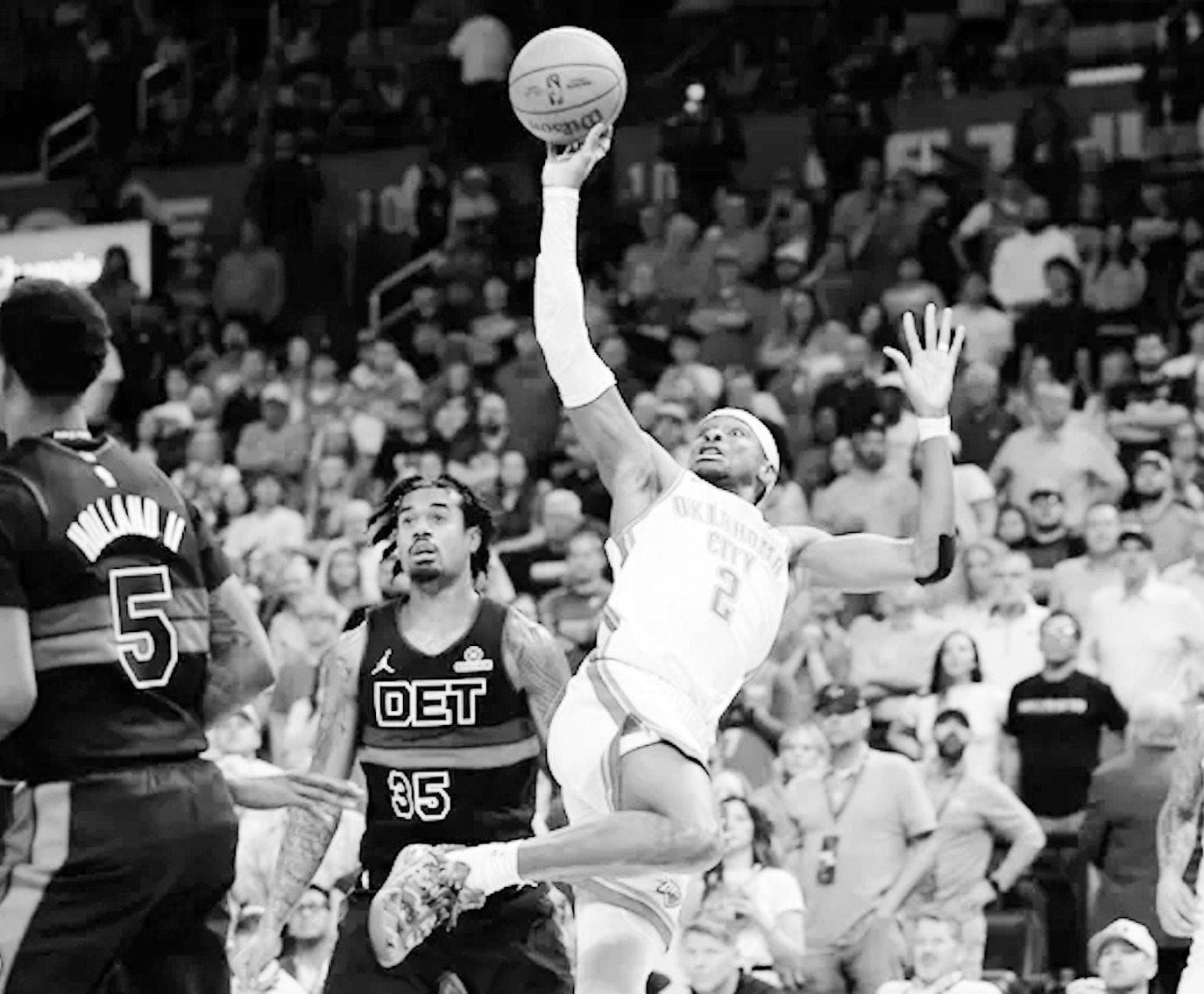 SGA’s 47 Points Carry Thunder to 114-110 OT Win Over Pistons