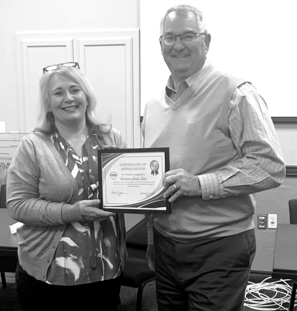 Lions Club Donation