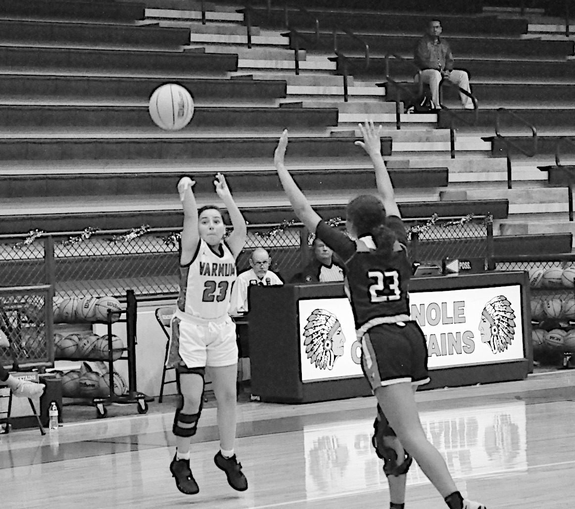 Varnum Lady Whippet Maegan Wildcat was selected to the 2025 All Star Girls Basketball Team by the OCA. Staff Photo by Bill Anderson