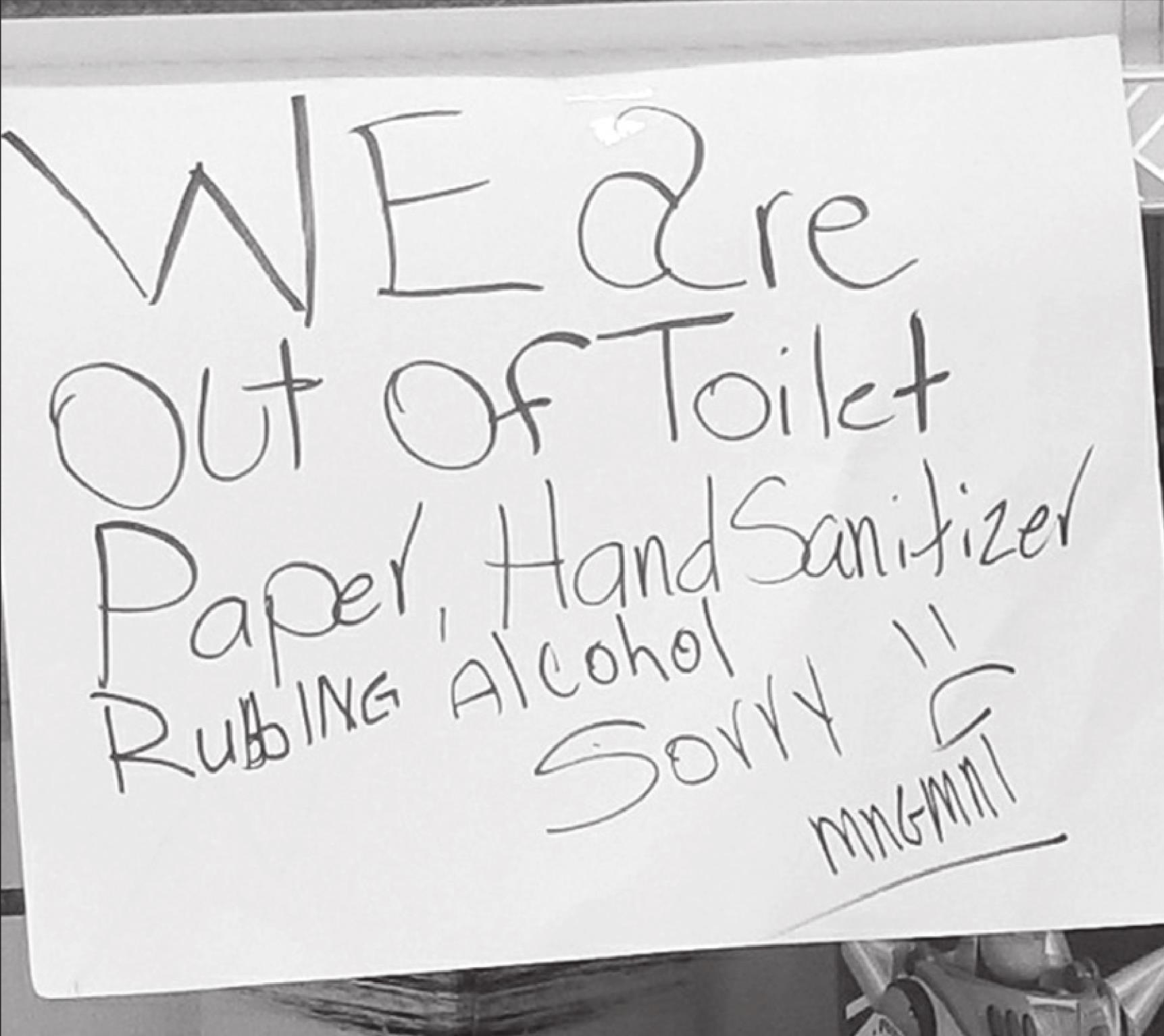 Sign of the Times...