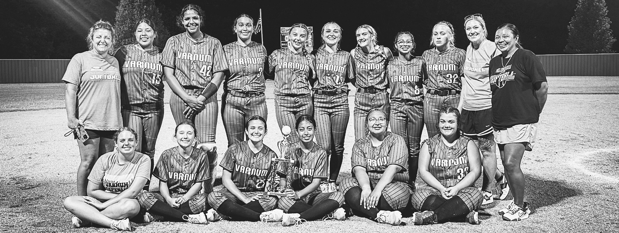 Courtesy Photo by Hallea Votaw The Varnum Lady Whippets won the Runner-Up Championship at the Stratford Softball Tournament last weekend.