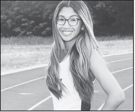 Seminole Lady Chieftain Jaelynne Knighton breaks school record in the 100m dash. Courtesy Photo