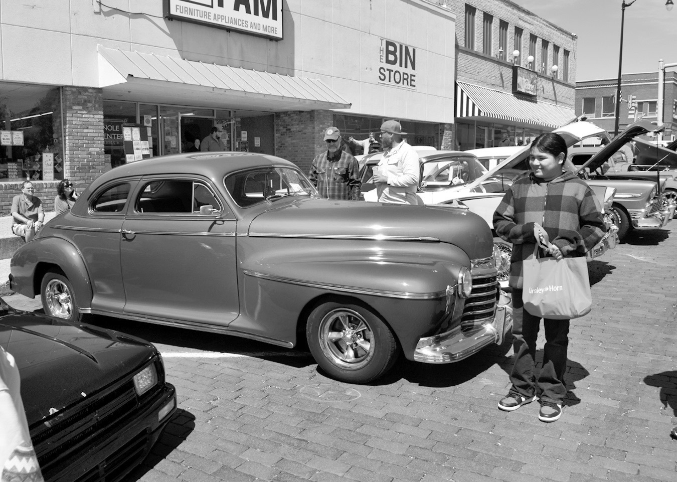 The Seminole Arts Council’s car show was a big hit at this year’s Made in Oklahoma Festival held in downtown Seminole Saturday morning. Proceeds from the show benefit local art projects. The festival is sponsored by the Seminole Chamber of Commerce. T