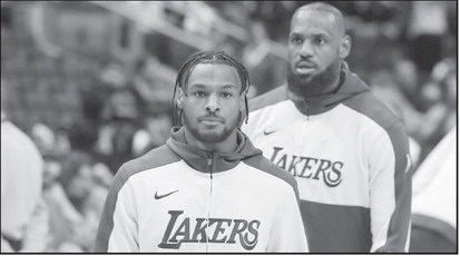 Bronny James Assigned to Lakers’ G League Affiliate