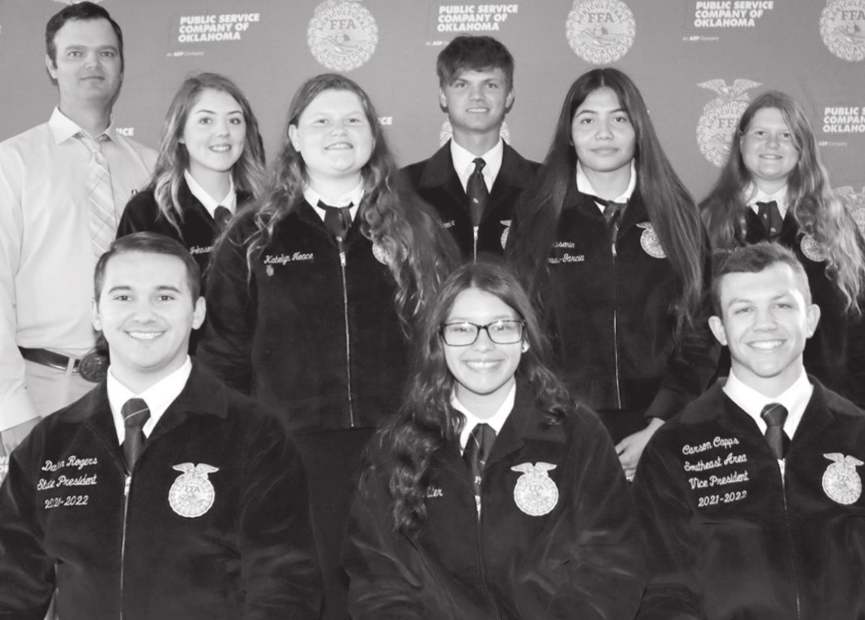 Local FFA Officers Challenged to ‘Lead Up’ at Conference