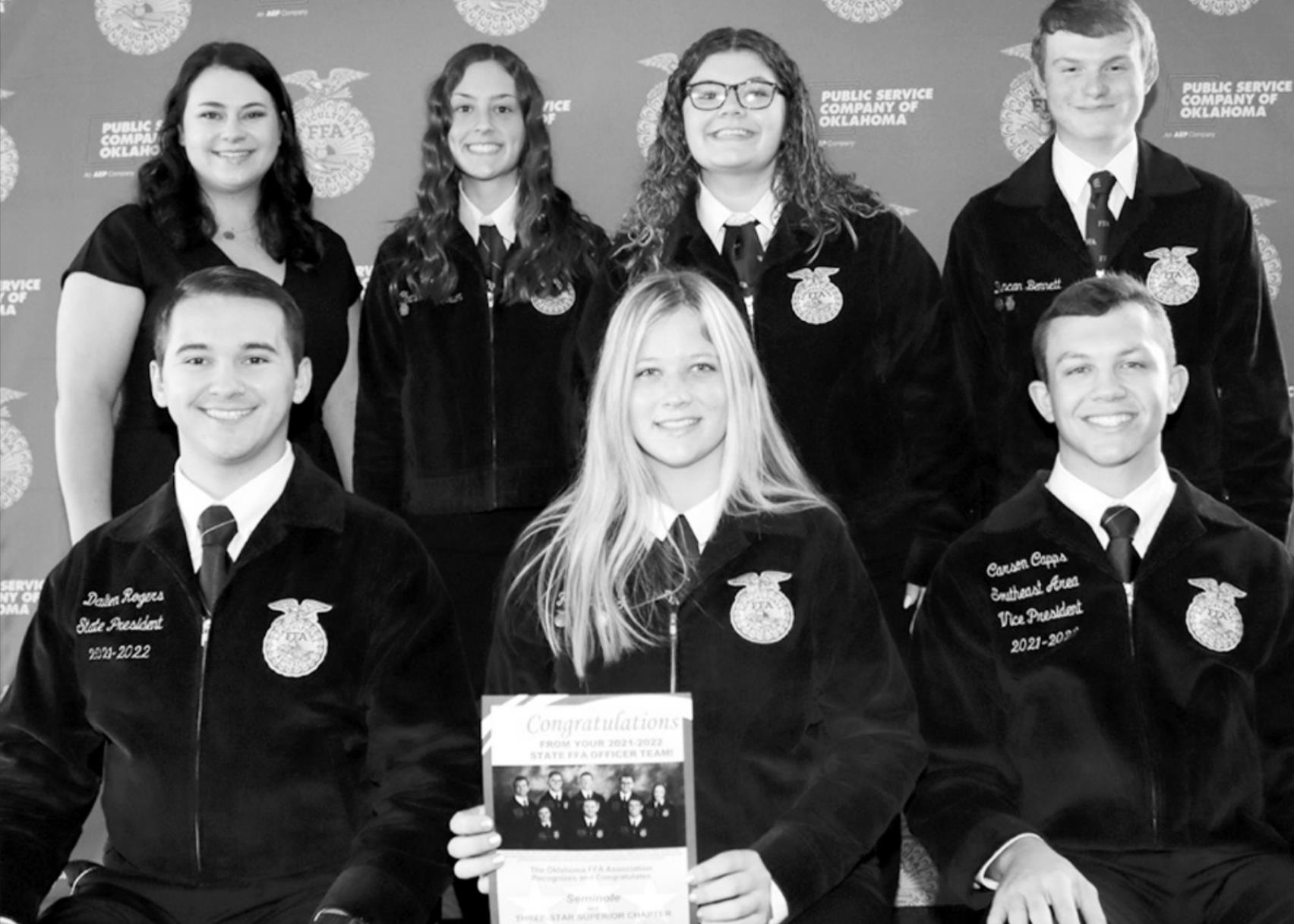 Seminole FFA Officers Challenged to Lead at Conference