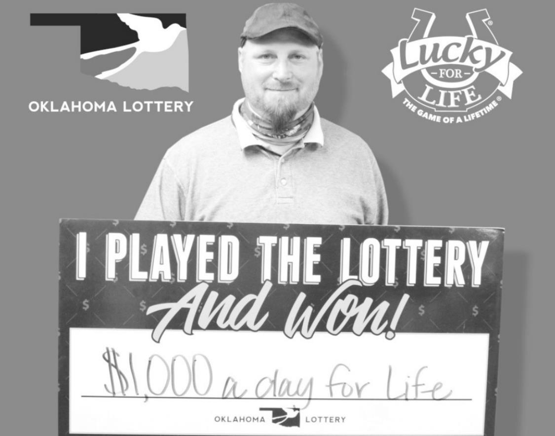 Oklahoma Man Wins Luck for Life Lottery