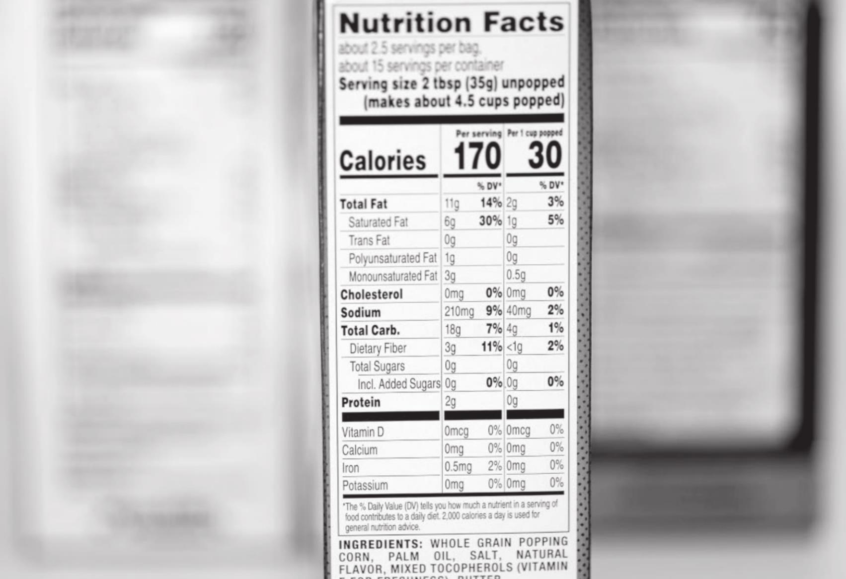 What’s in a serving? Nutrition Facts labels get an update