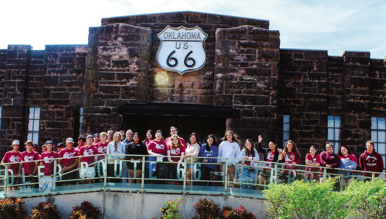 SSC Leadership Students Tour Historic Route 66 Sites