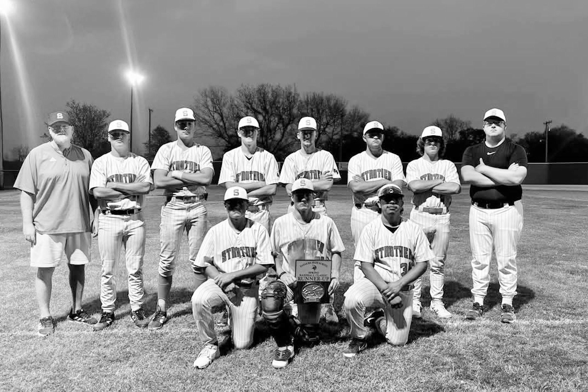 The Strother Yellowjackets are the 8-Man Classic Baseball Tournament Runner-Up Champions. Courtesy Photo