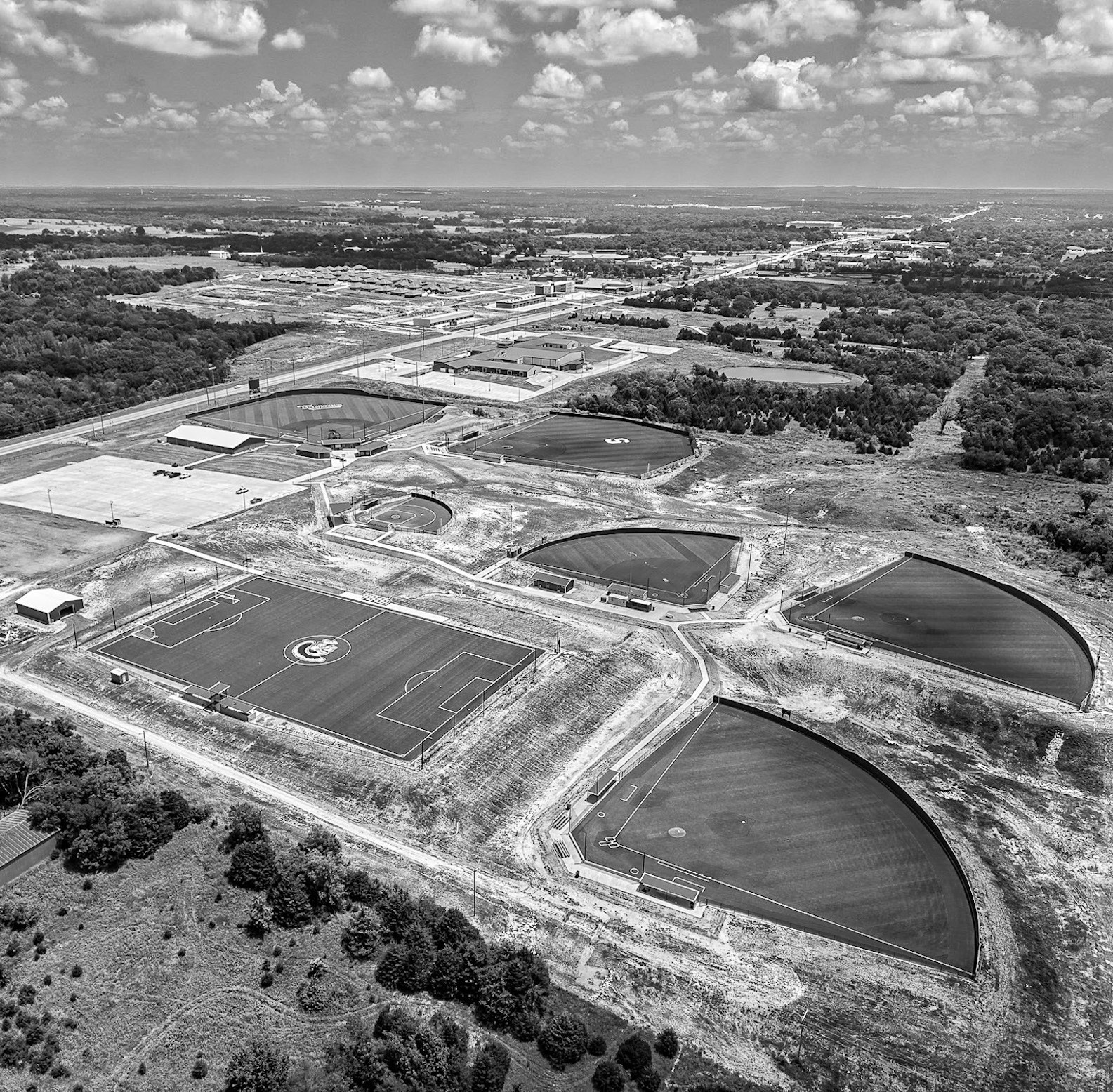 Seminole State College’s Brian Crawford Memorial Sports Complex will host the quarterfinal and semifinal rounds of the 2026 OSSAA Class B Fall Baseball State Tournament Oct. 8-9. Four quarterfinal games will be played Thursday, followed by two semifinal games Friday. Courtesy Photo by Seminole State