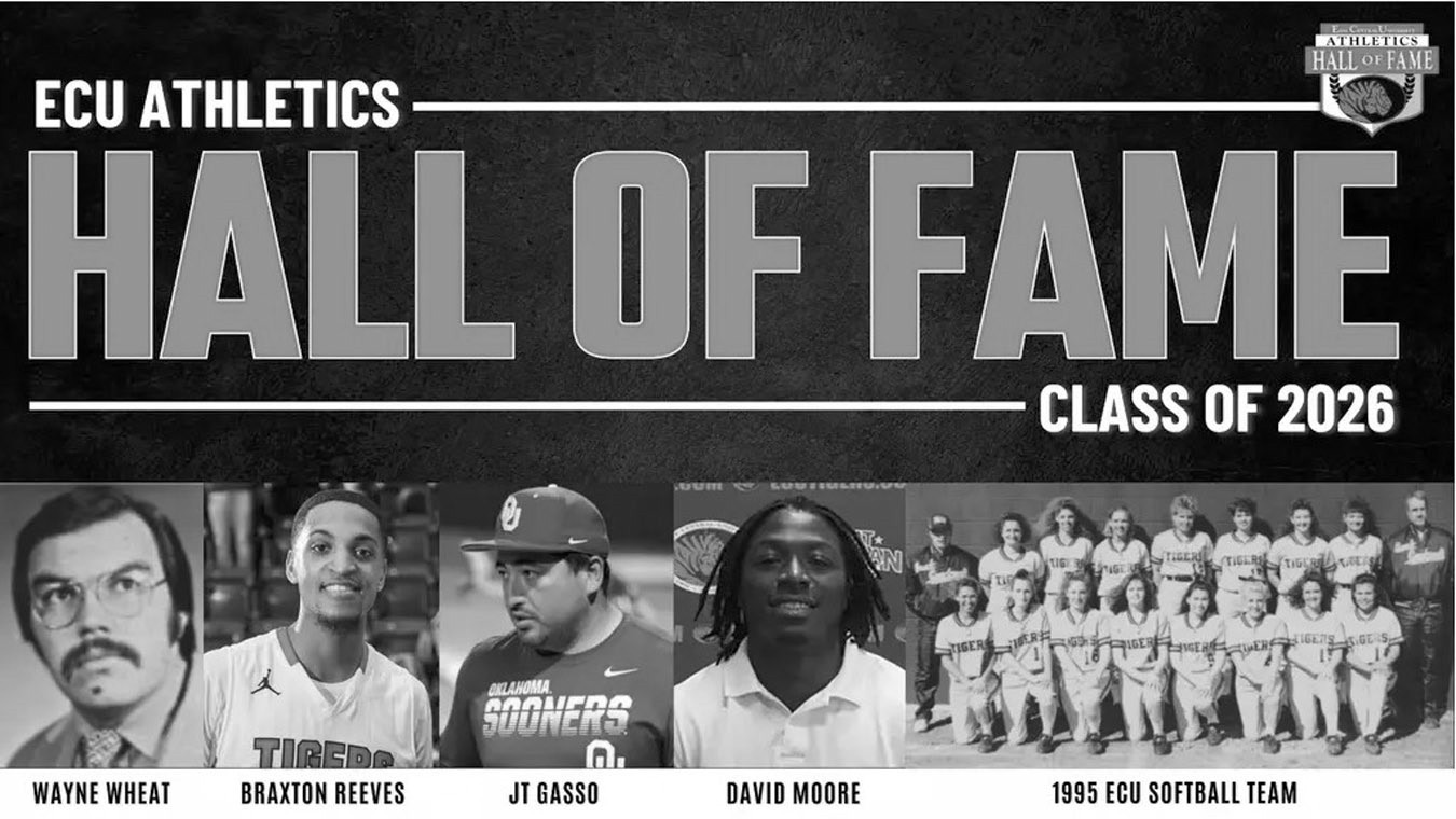 ECU Athletics Announces 2026 Hall of Fame Inductees