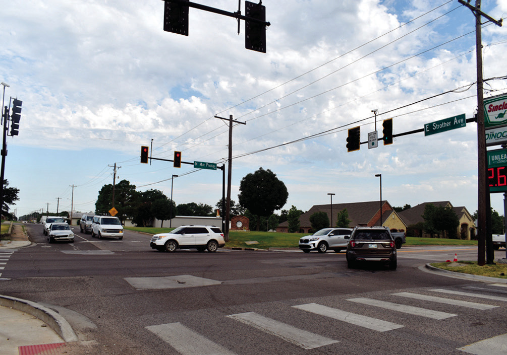 The intersection of Strother and Milt Phillips will be closed for a few days next week for an overhaul. Strother traffic will be stopped at Park and Second Street. The inside lanes of Milt Phillips will be closed Tuesday, and the outside lanes will be clo