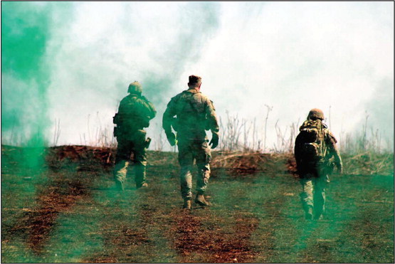 On Monday, March 27, Force Tomahawk, which is comprised of units from the 45th Infantry Brigade Combat Team,