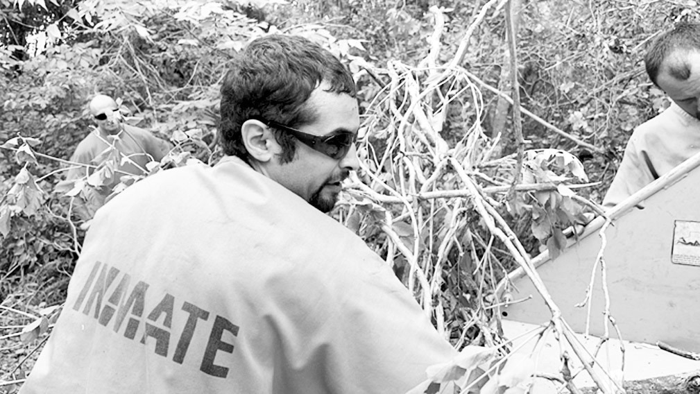 ODOC’s work crew program supports public infrastructure and community recovery efforts across Oklahoma. One such crew recently rescued a mother and her children who spent more than a week trapped in their home in rural Pittsburgh County. (ODOC photo)