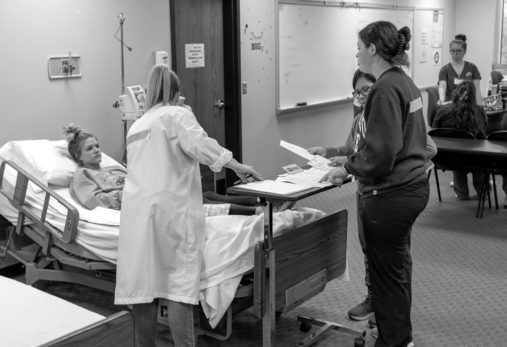 SSC Holds Disaster Training Event for Nursing Students
