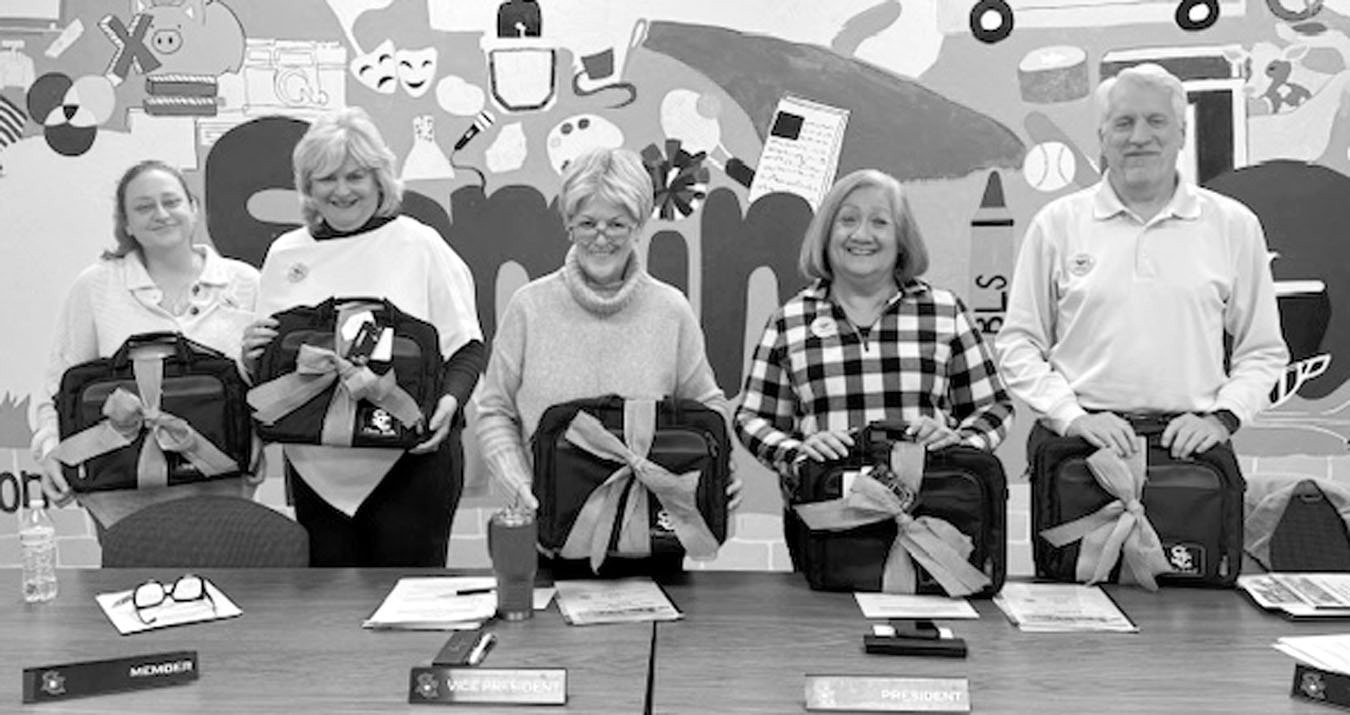 January is School Board Recognition Month, and Seminole Public School board members were recognized for their service at the board’s regular monthly meeting held Jan. 14. Pictured left to right are Shevlyn Foutz, Claudia Willis, Marci Donaho, Lisa Cobb 