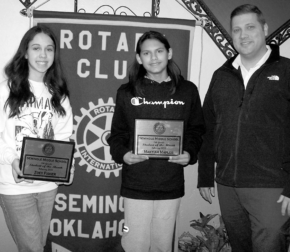 SMS February Rotary Students of The Month