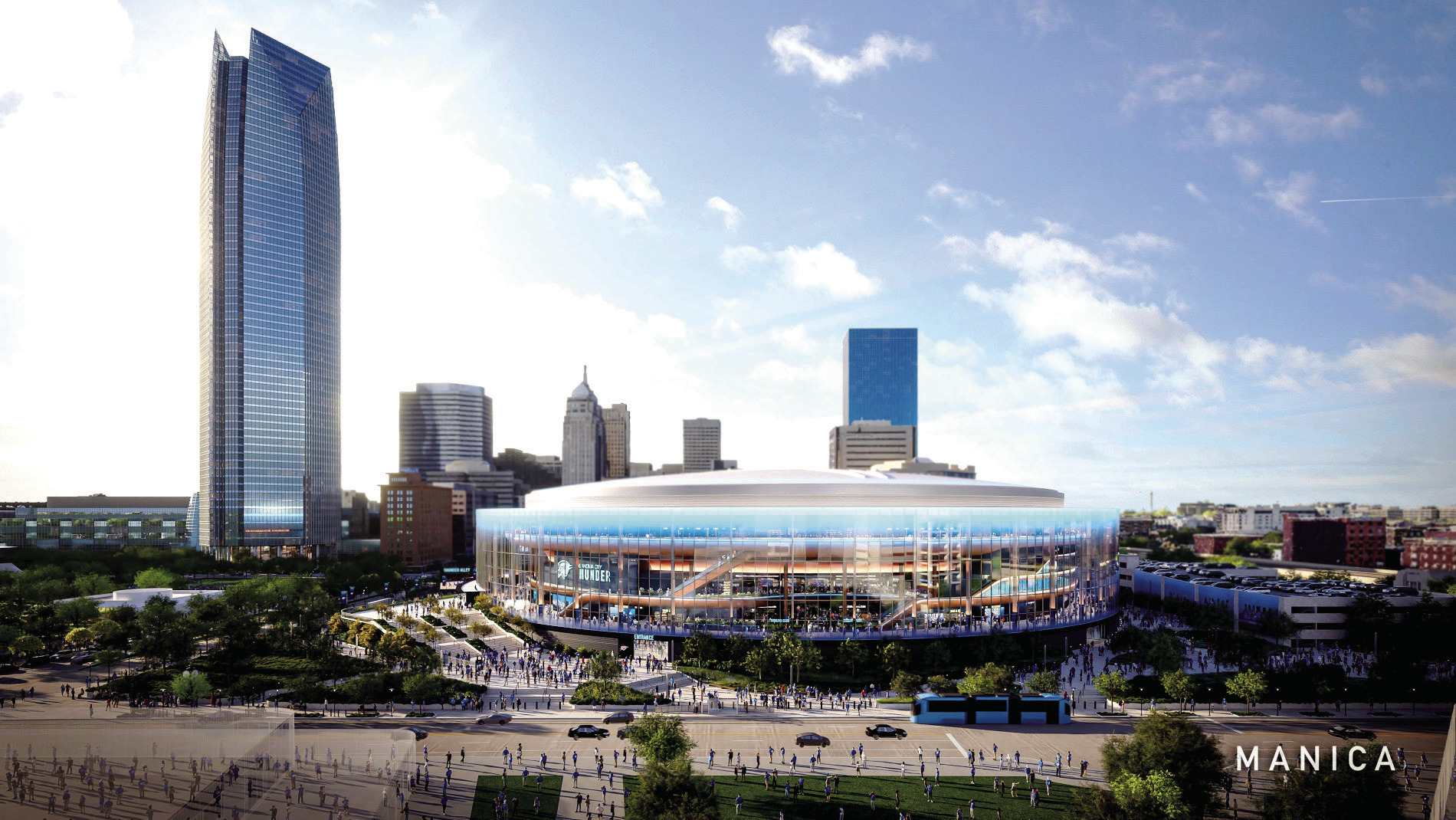Architectural Designs Unveiled for OKC’s New Arena