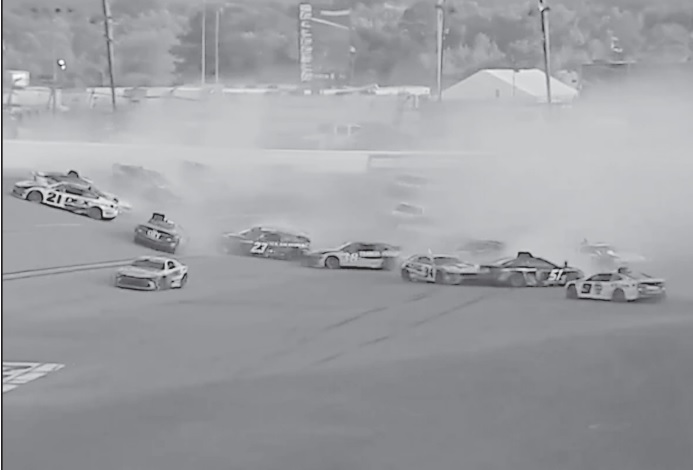 Stenhouse Jr. Bests Keselowski, Byron In Intense Talladega Playoff Race