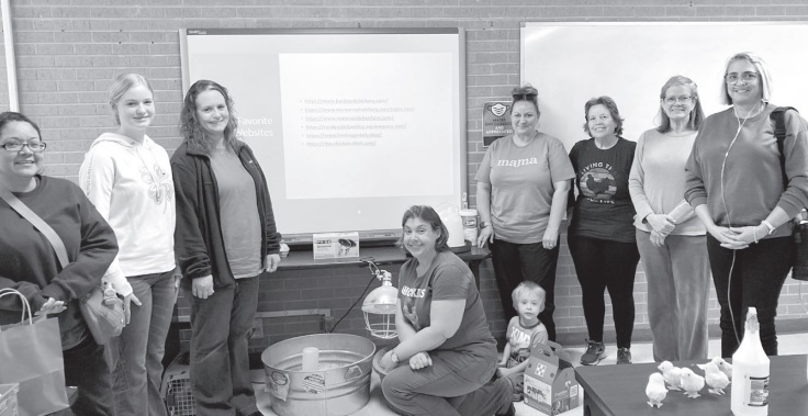 SSC Community Course Focuses on Poultry 101