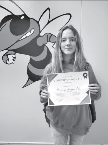 Strother’s January High School Student of the Month