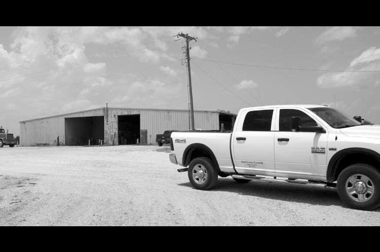 Pictured left is the Seminole County Commissioner District Two barn, located north of Strother Avenue and just west of Harvey Road. A turnover audit of the district by Oklahoma State Auditor Cindy Byrd shows multiple instances of noncompliance with state 