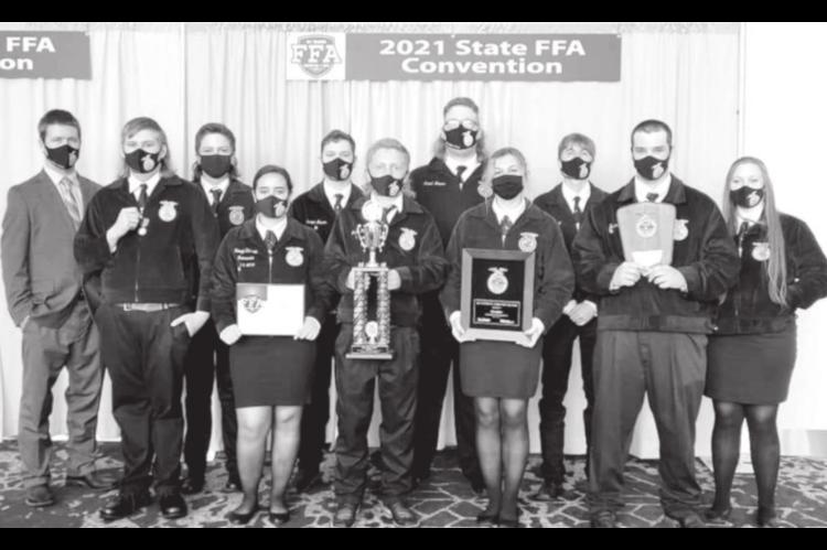 Strother FFA members