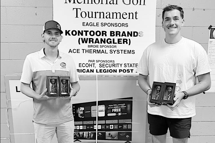 First Place Flight B Courtesy Photo 2025 first place winners in Flight B are: Dakota Griffin, Trevor Brinker, Brian Sims and Harrison Hoey.