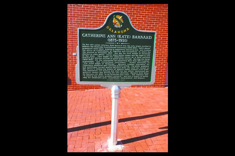 Kate Barnard Marker